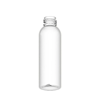 Plastová fľaša 125 ml, priehľadná