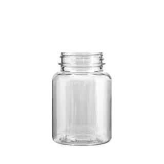 Plastová nádoba na tabletky 150 ml, priehľadná