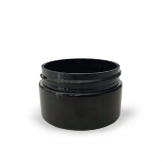 Plastová dóza čierna 60 ml, 58/400