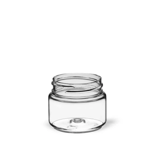 Plastová dóza priehľadná 50 ml, 44/400